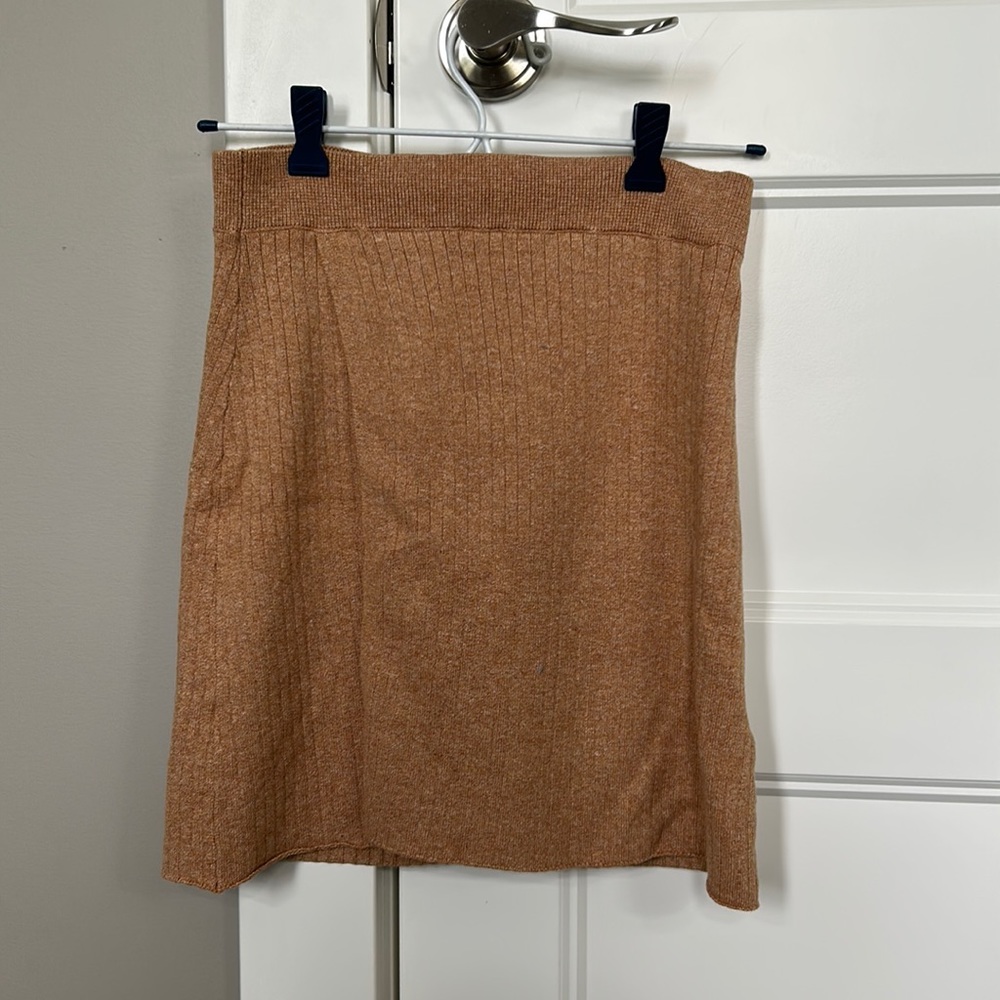 Small Caramel Free People Skirt With Tags